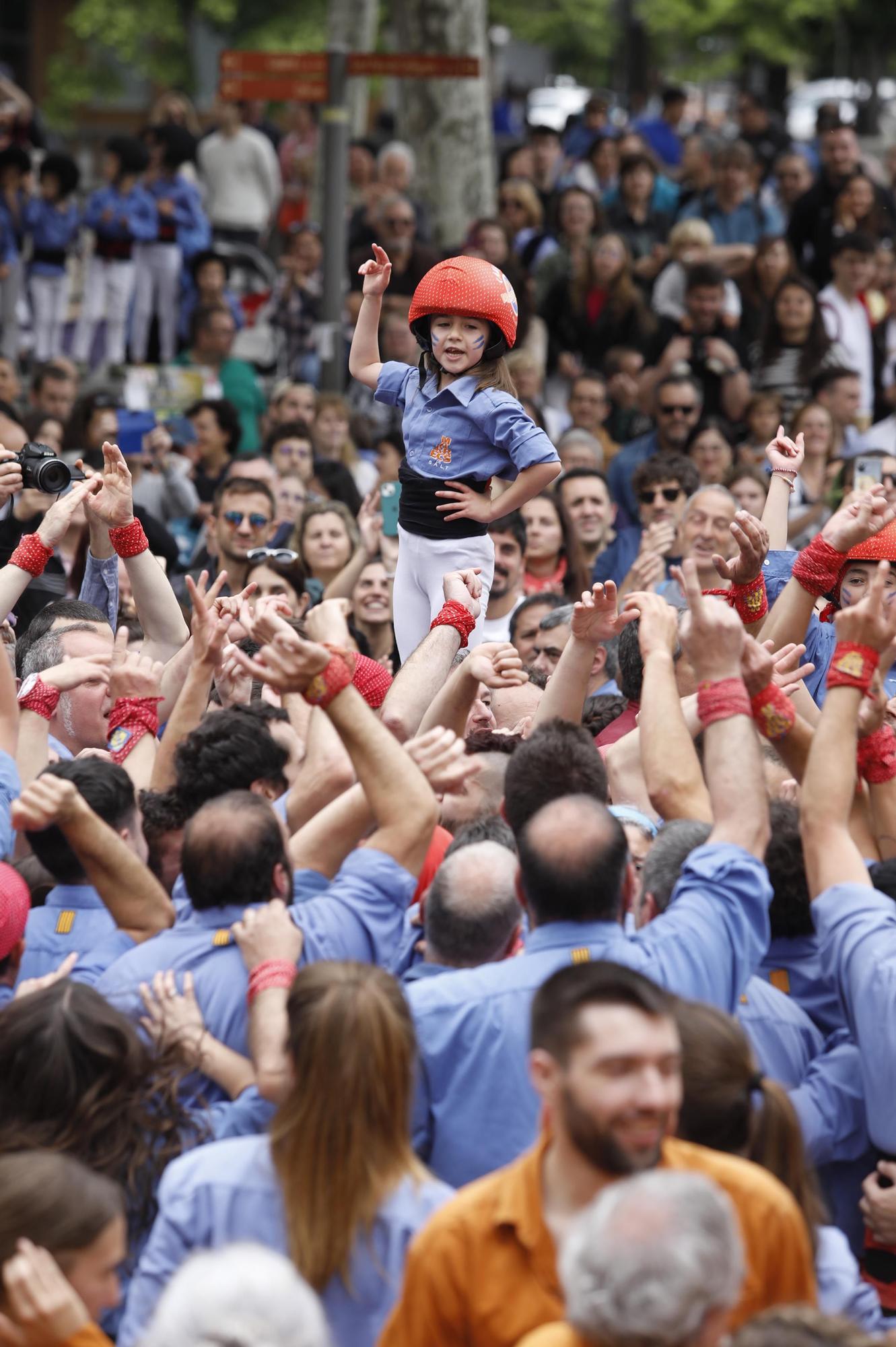 Diada Castellera de Temps de Flors : El 4d8 de Marrecs de Salt torna