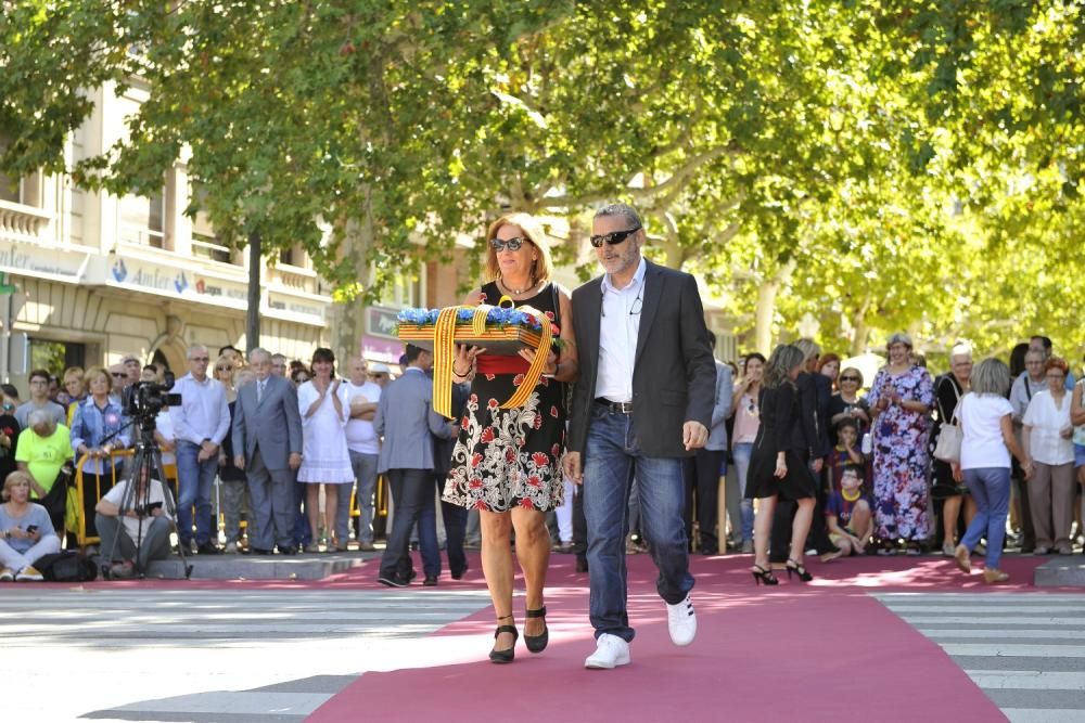 Ofrena de la Diada 2017 a Manresa