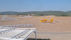 Mor el pilot duna avioneta en estavellar-se a laeròdrom de Moià (Barcelona).