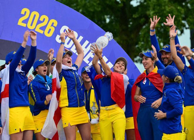Europa recupera la corona de la Copa Solheim al ganar 15-13 a Estados Unidos