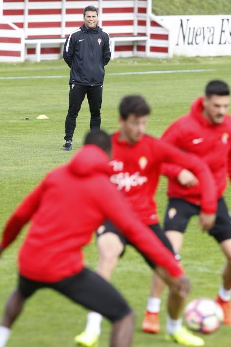 Entrenamiento del Sporting