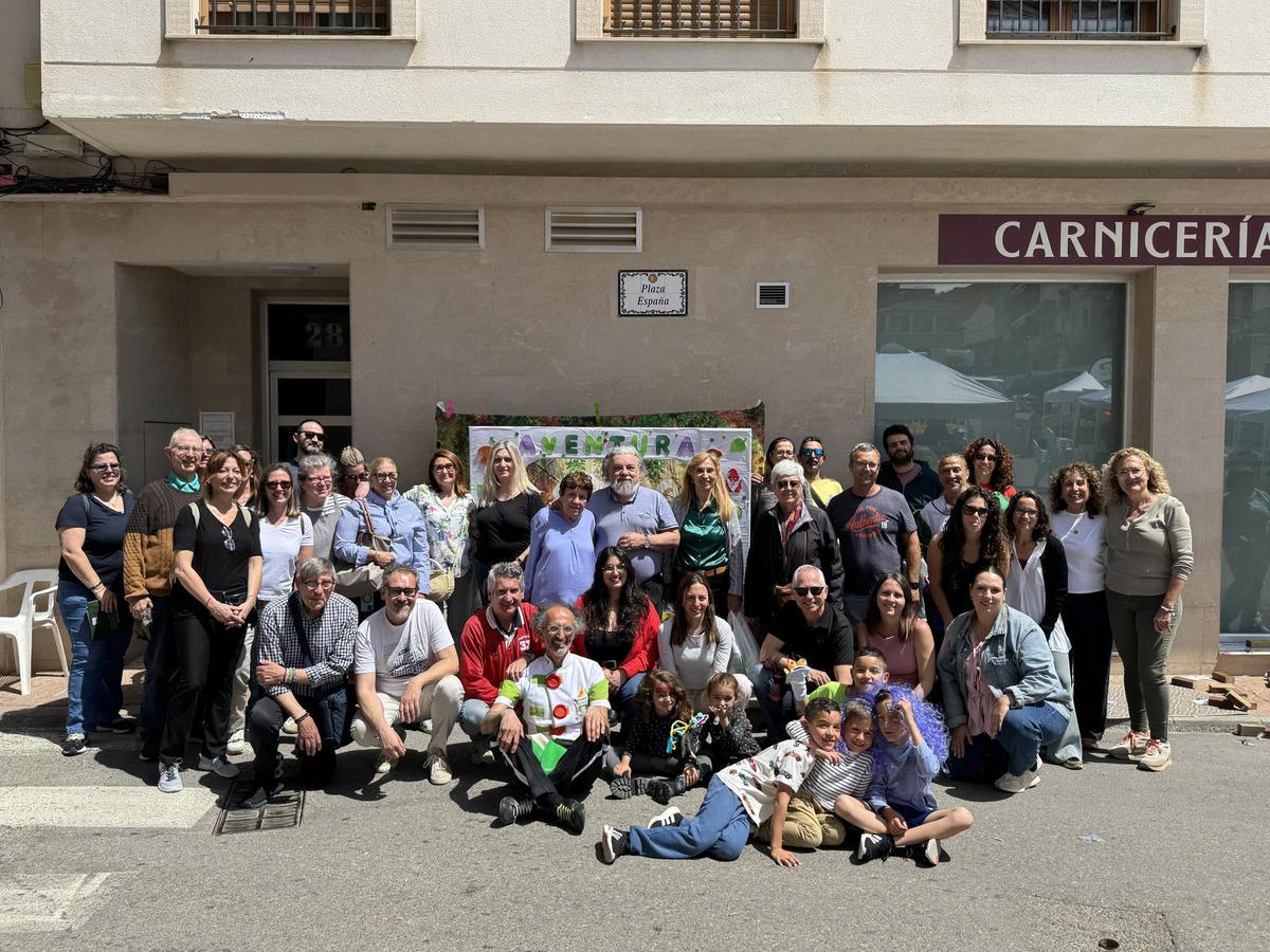 Participantes de la primera Feria del Libro de Godelleta.
