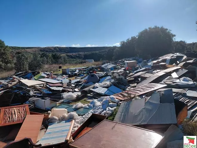 Vertedero ilegal en Carrascal