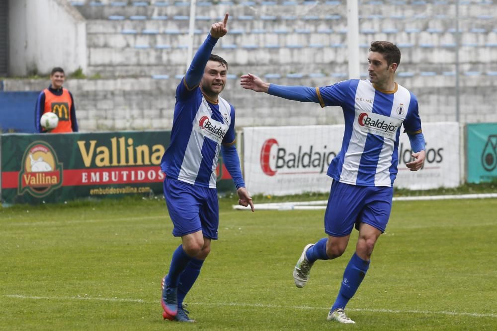 El partido entre el Real Avilés y el Covadonga, en imágenes