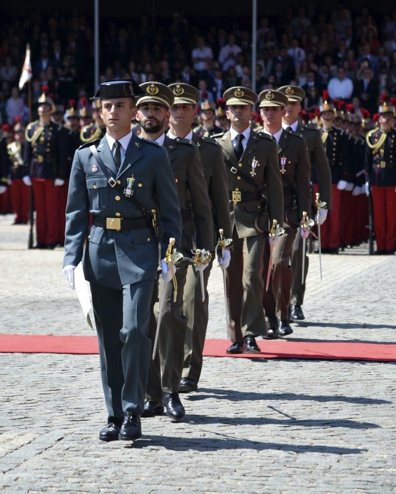 Visita de Felipe VI a la Academia General Militar de Zaragoza