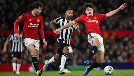 El Newcastle se carga al United en la Carabao Cup