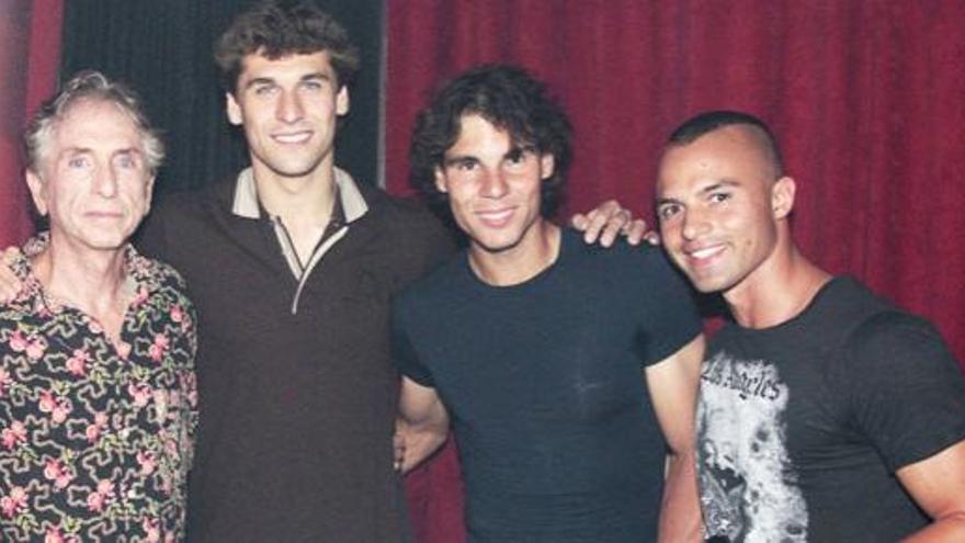 Nadal y Llorente en un conocido restaurante de Vila.