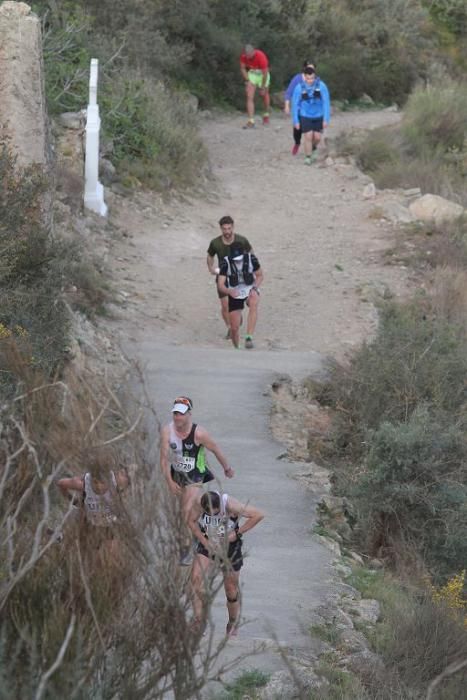 Ruta de las Fortalezas 2018 subida del Monte del Calvario