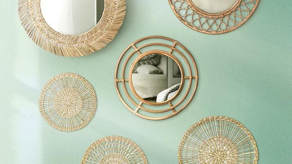 Vrigstad, el espejo junco de IKEA