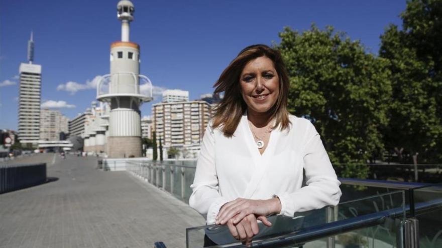 El PSOE de Susana Díaz pasa por alto la España &quot;plurinacional&quot; de Sánchez