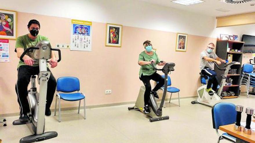 Sala de rehabilitación del Hospital Clínico. | L.O.