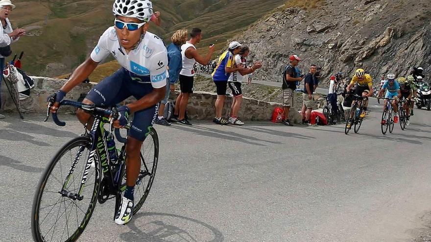 Nairo Quintana, en la pasada edición del Tour de Francia.