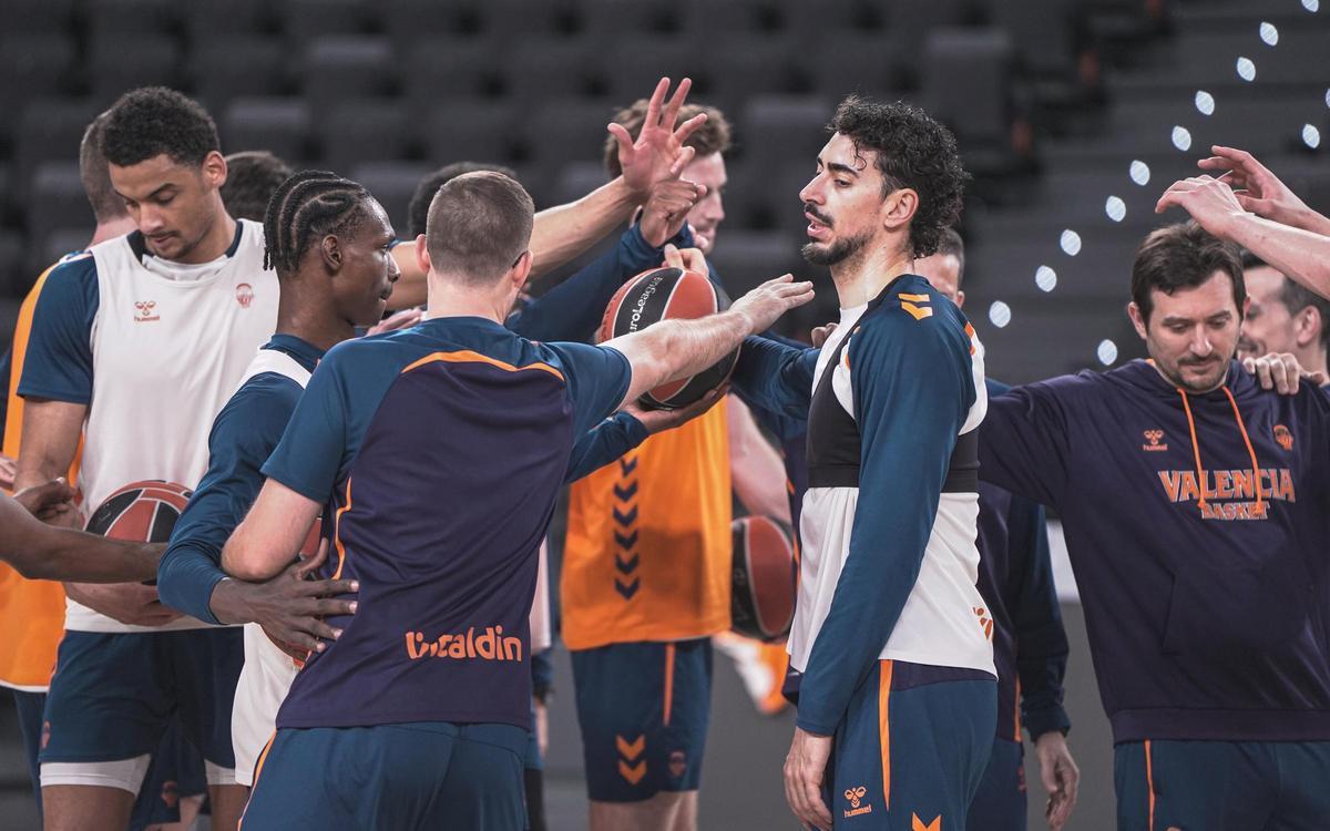 El Valencia BC, listo para un nuevo partido en el Roig Arena