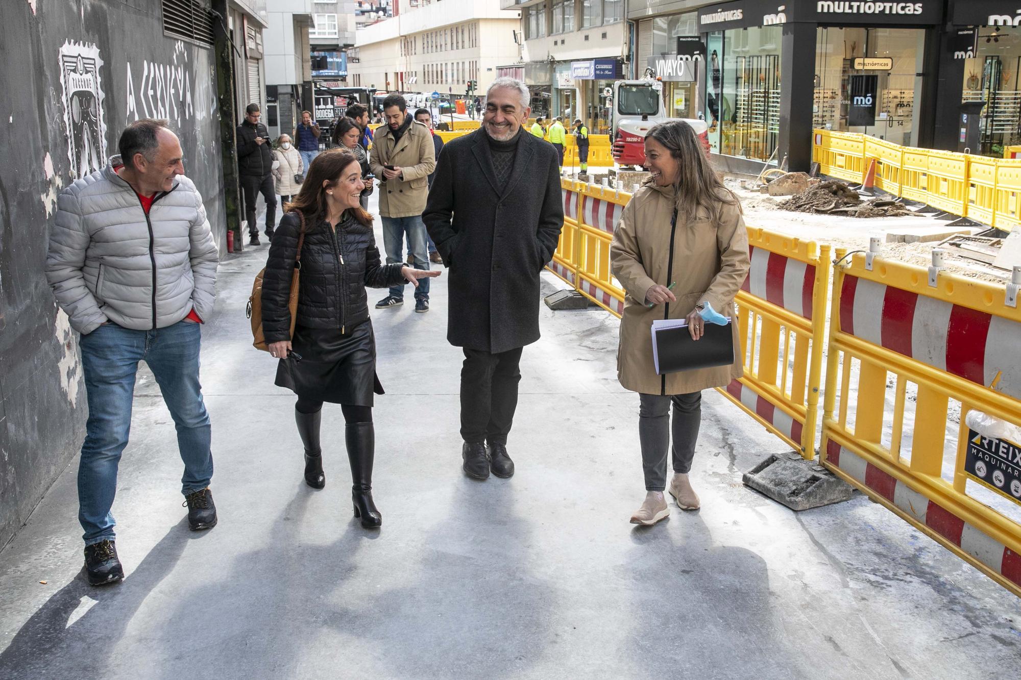 Peatonalización de Alcalde Marchesi hasta A Gaiteira