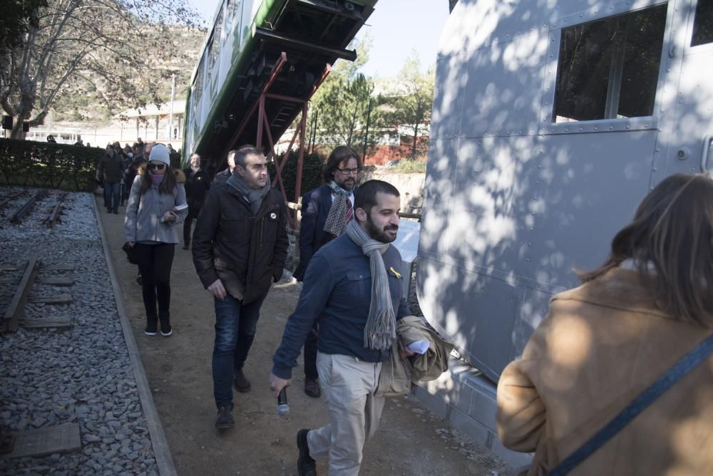 Recuperació de la cabina de l'aeri de Sant Jeroni