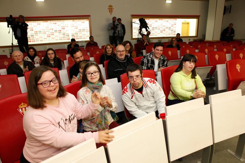 Presentación el calendario "Down Asturias"