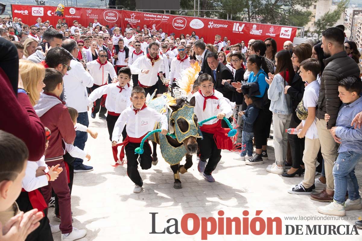 Desfile infantil en las Fiestas de Caravaca (Bando Caballos del Vino)