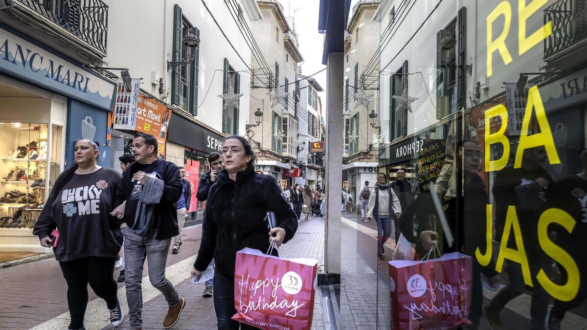 Arrancan las Rebajas en los comercios de Palma