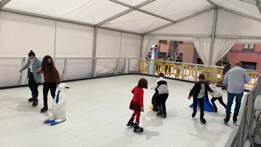 La Orotava tendrá una pista de patinaje en la plaza Franchy Alfaro hasta el 7 de enero