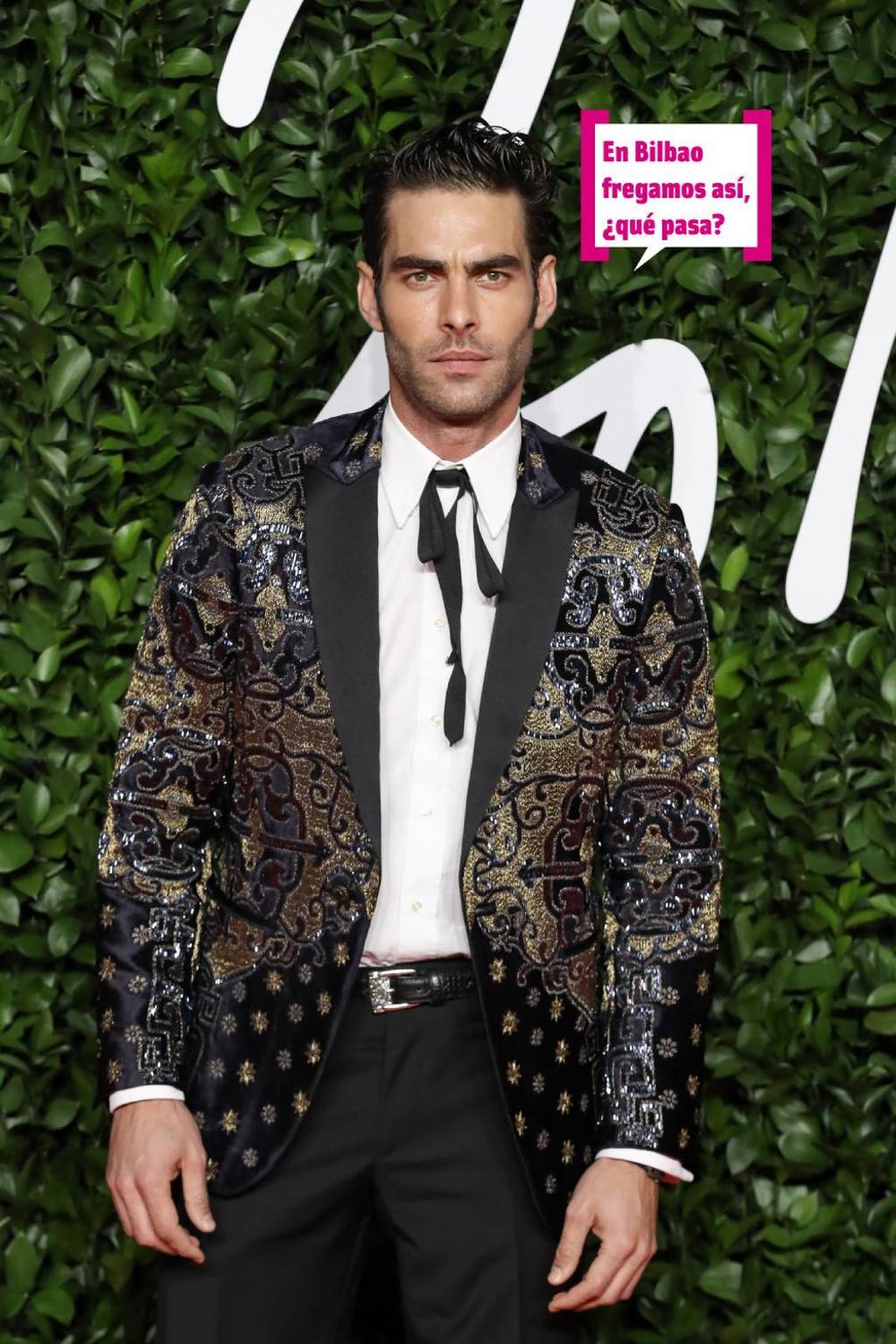 Jon Kortajarena en los Fashion Awards 2019