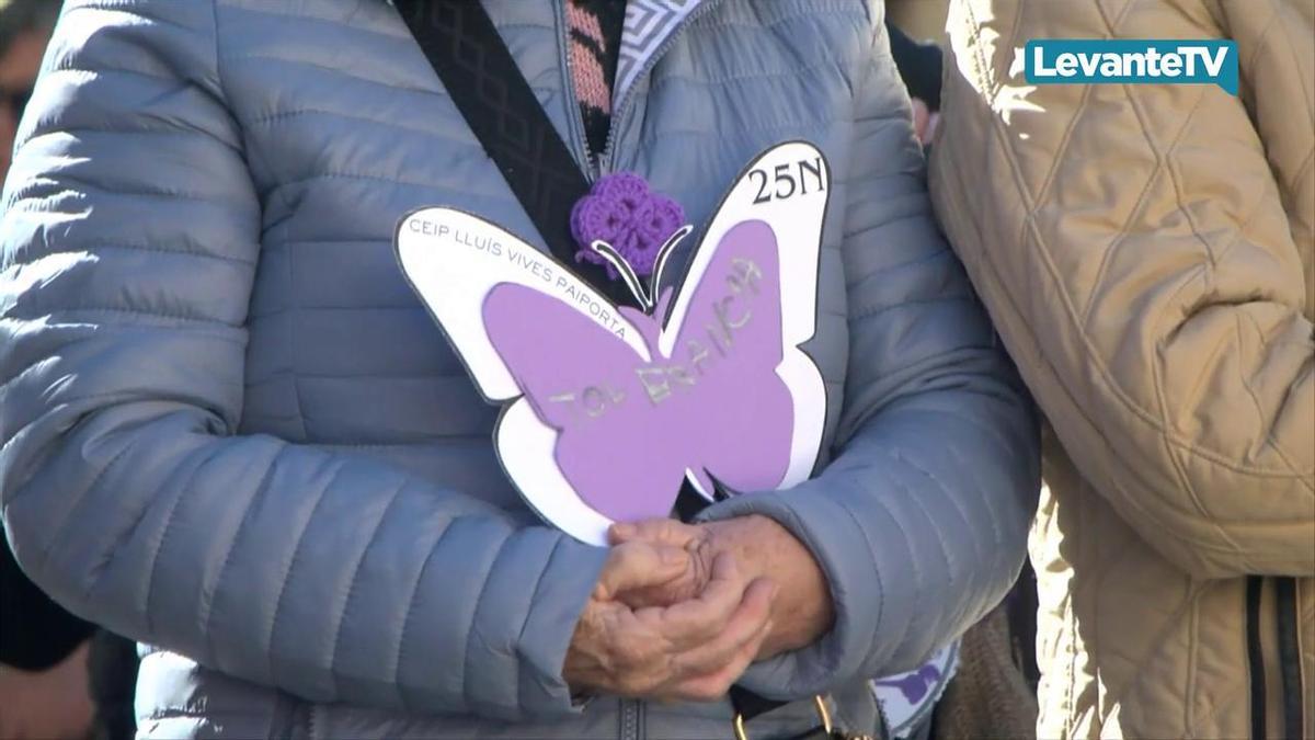 Paiporta se suma al 25N con `Sembrando sororidad, eliminando machismos´