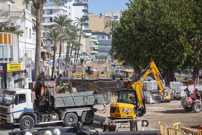 Así han sido las obras de remodelación del Paseo Marítimo de Palma.
