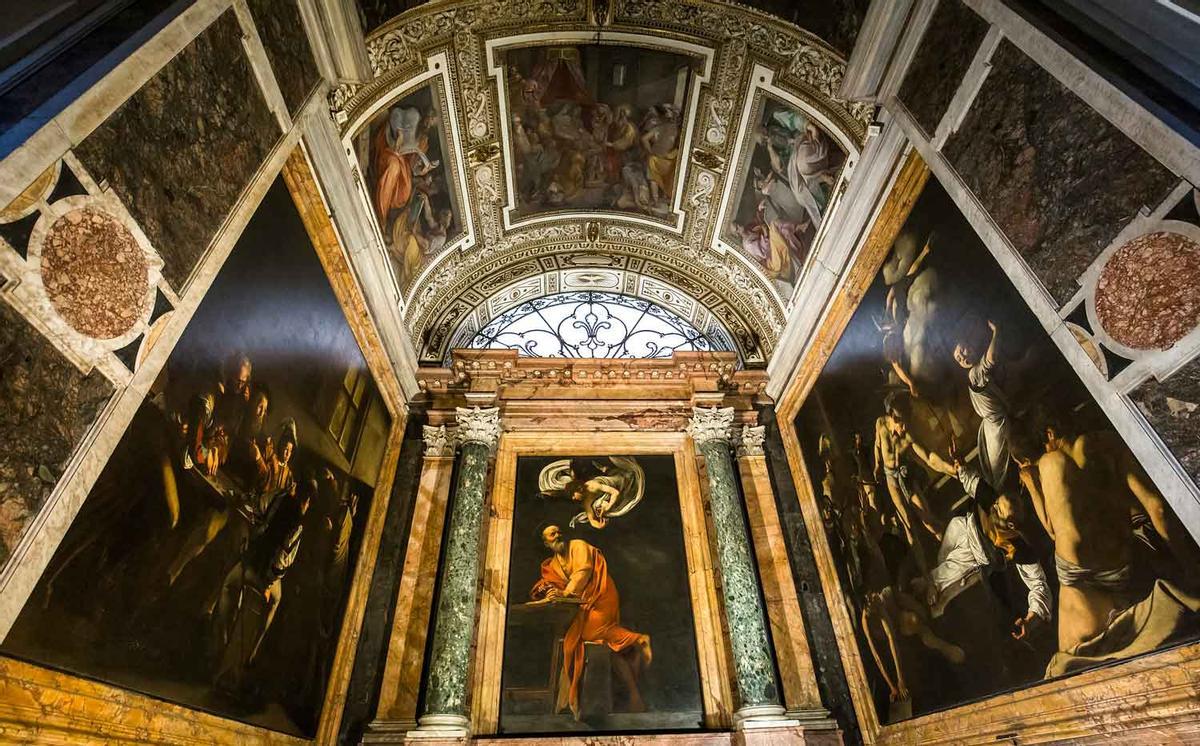 Saint Louis des Francais church, Rome, Italy