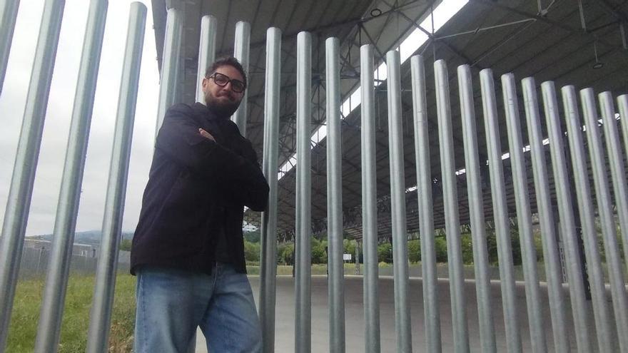 Aarón Zapico, responsable del espacio cultural Talleres del Conde (Langreo): "Tenemos que inventar una manera langreana de hacer cultura; trazar un plan y romper barreras"