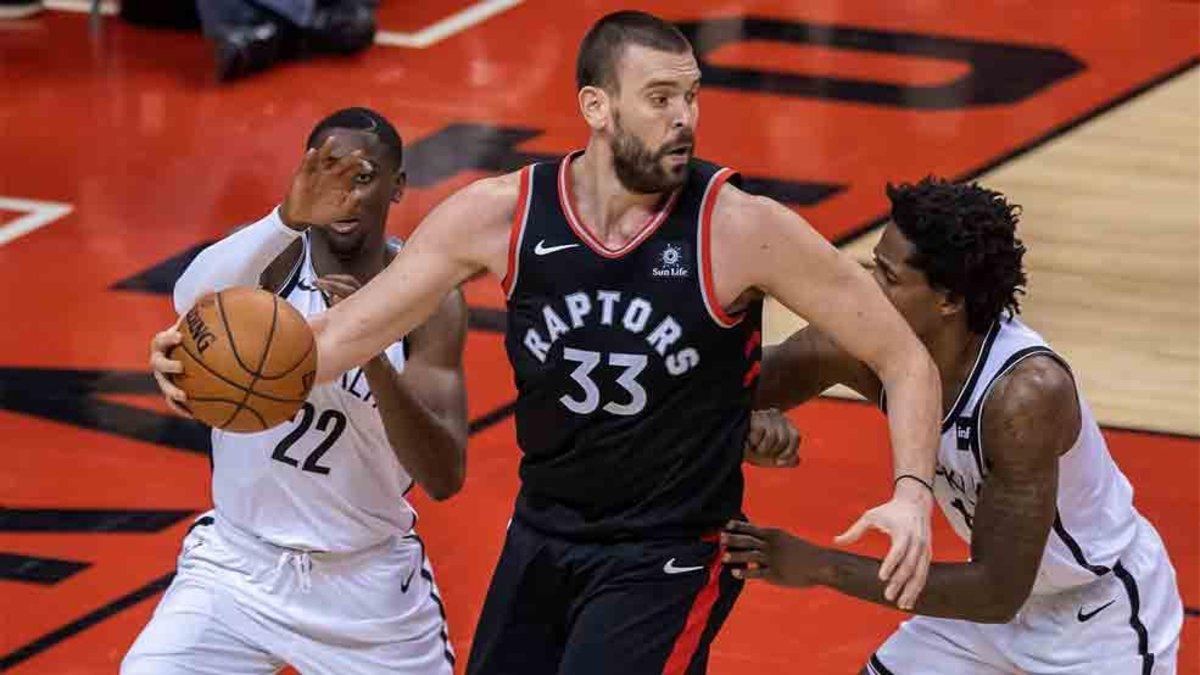 Marc Gasol pudo debutar ante los seguidores de Toronto