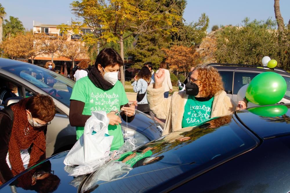 Una marcha teñida de verde y blanco para defender "el bien común"