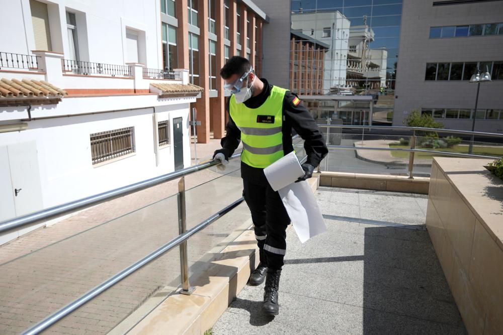 Coronavirus, el Ejército vela por la salud y seguridad en Córdoba