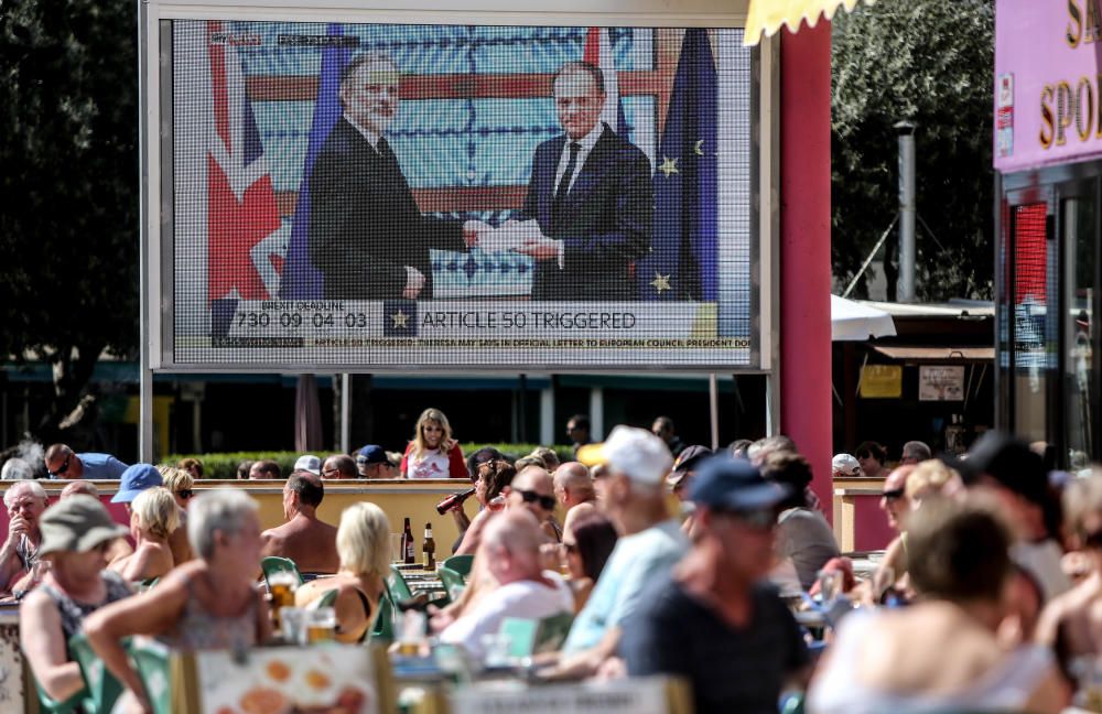 Británicos en Benidorm, ante el Brexit: "Todo va a