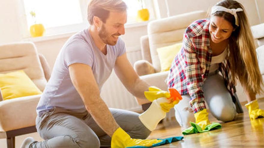 Siete trucos para dejar tu casa impoluta en menos de una hora