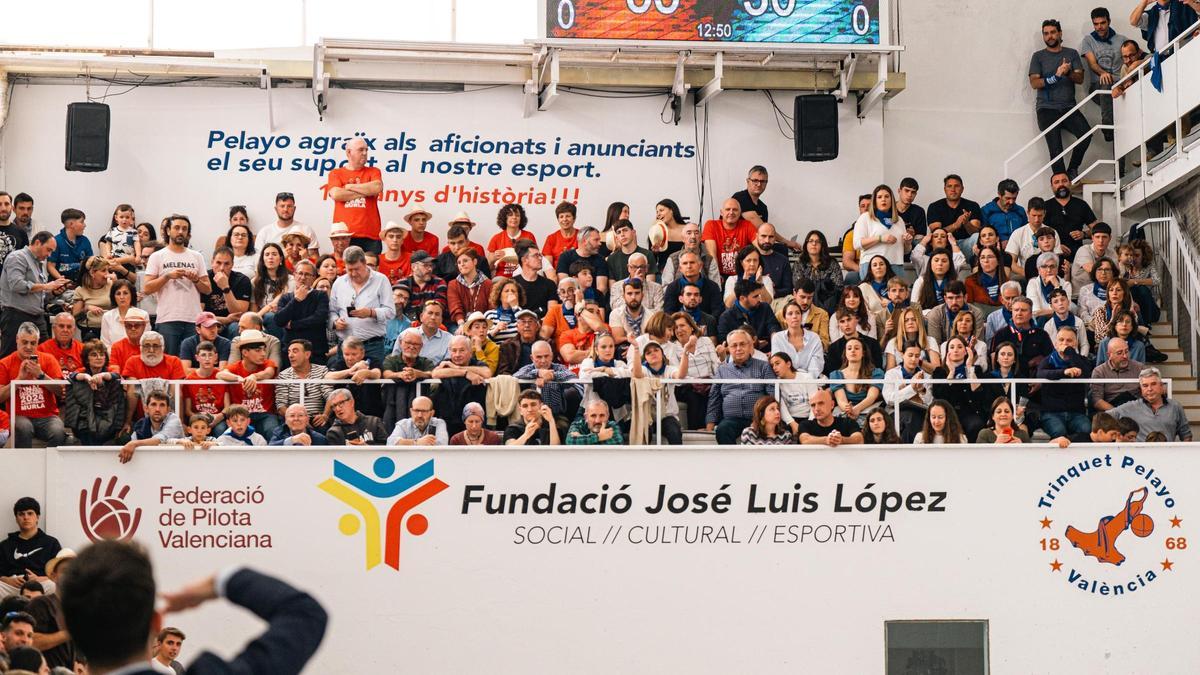 han sigut ajornades les partides d'este dijous en la catedral de la pilota, el Trinquet de Pelayo.
