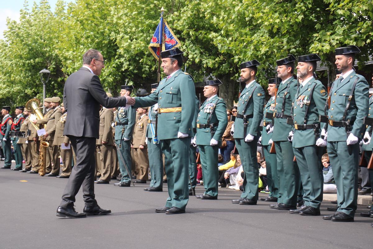 GALERÍA | La Guardia Civil de Zamora, de aniversario en Sanabria