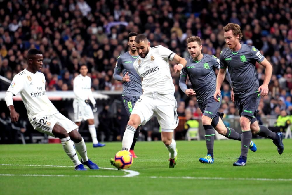 Las mejores imágenes del Real Madrid - Real Sociedad