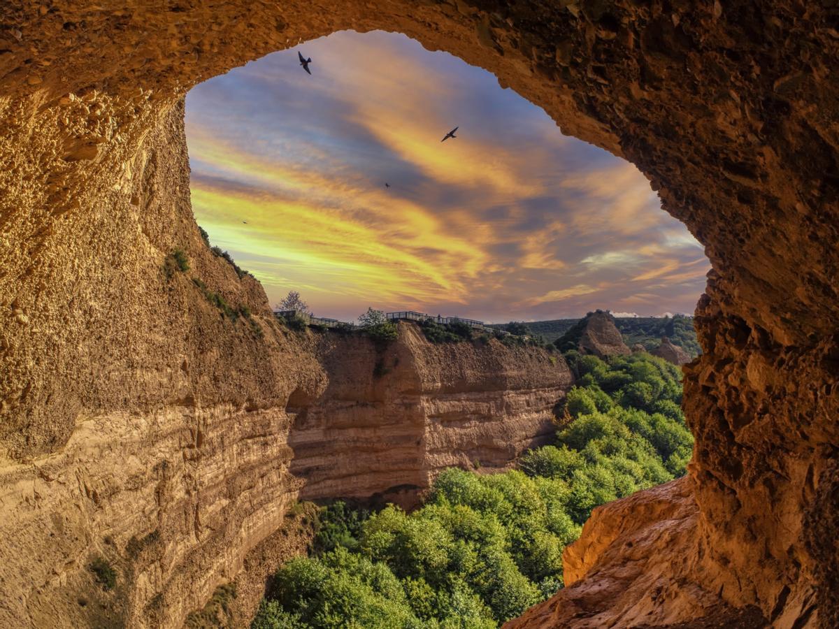Es uno de los paisajes más alucinantes de España.