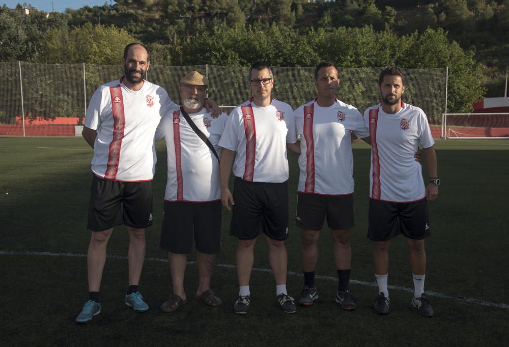 Primer entrenament  del CE Manresa