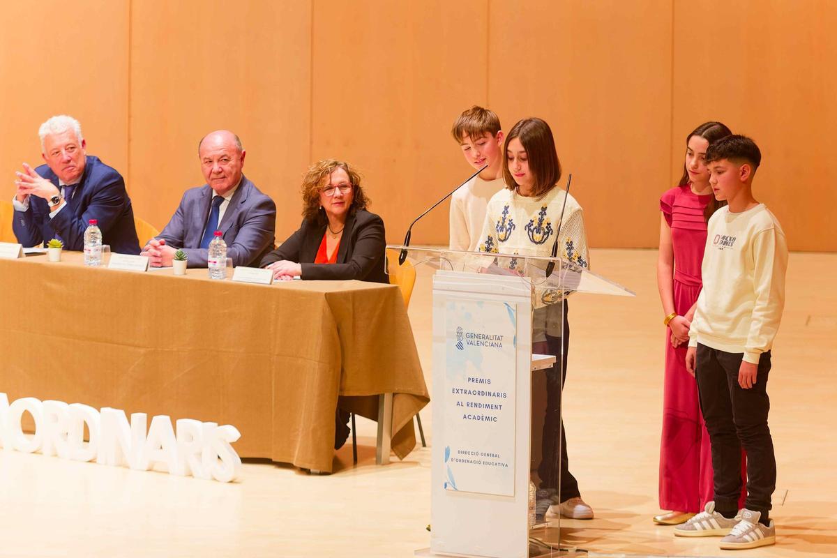 Acto de entrega de los premios extraordinarios al rendimiento académico en Castellón