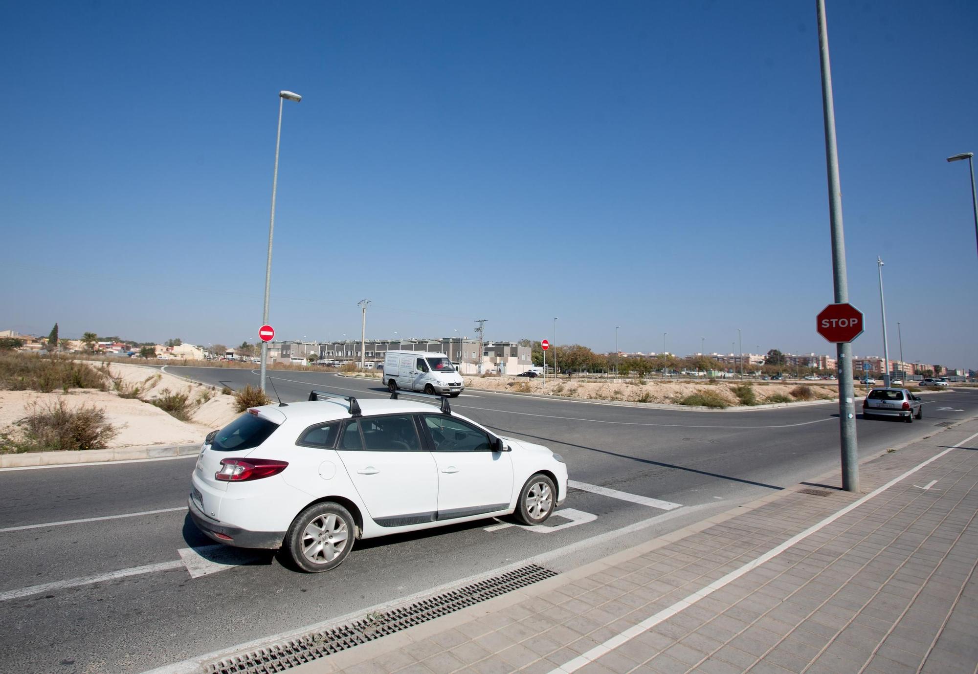 La apertura del tramo de la Vía Parque en el PAU 1 completa una nueva circunvalación en Alicante