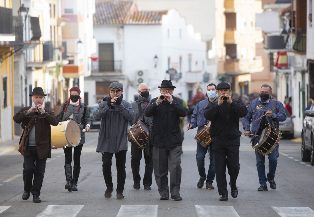 Faura disfruta de la Pujà de Santa Bárbara.