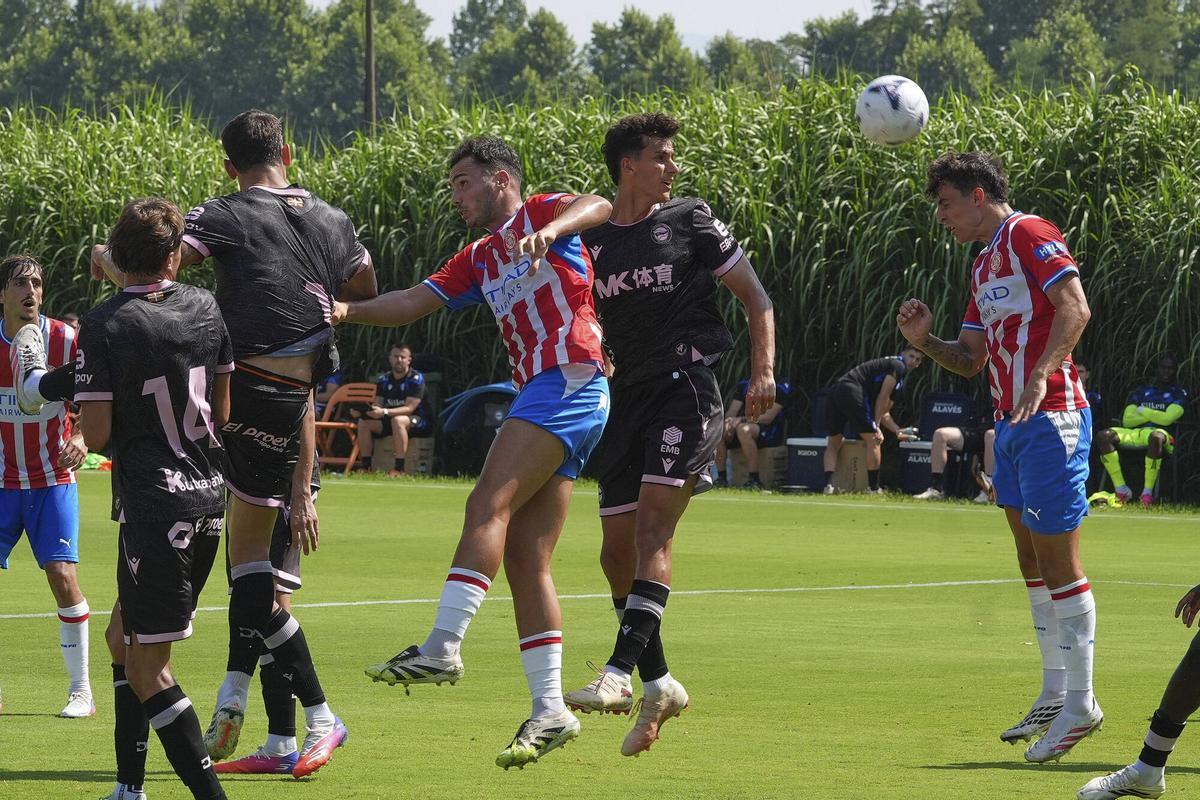 La Vall d'en Bas Royalverd Training Center Amistós de pretemporada Girona FC-Alavés