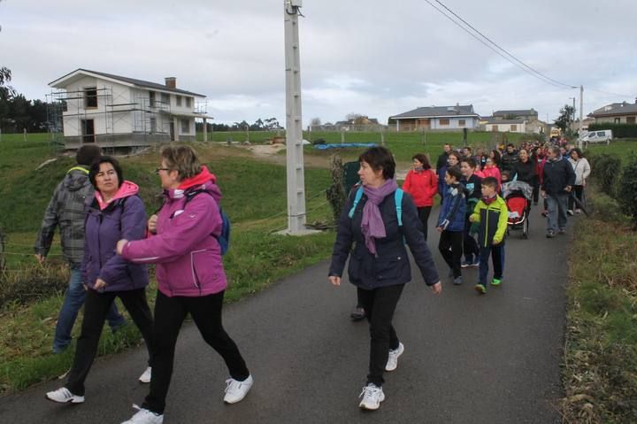 MARCHA ENTRE FUEGO