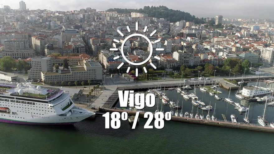 El tiempo en Vigo: previsión meteorológica para hoy, lunes 30 de junio