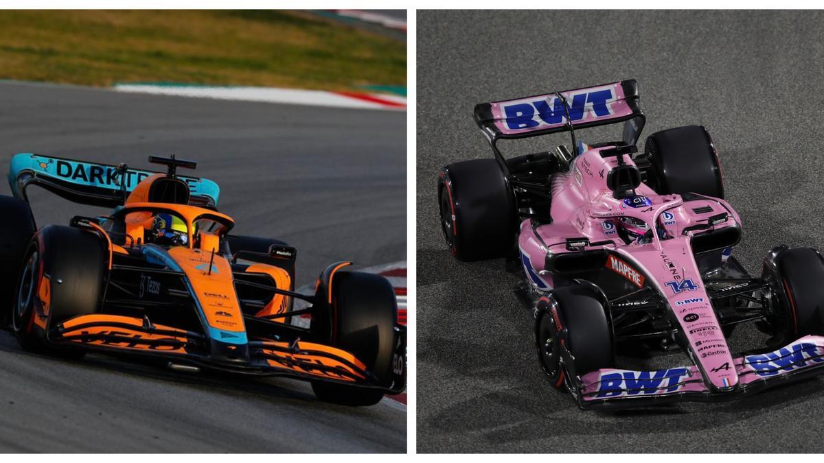 Alpine y McLaren piden la primera investigación de la temporada