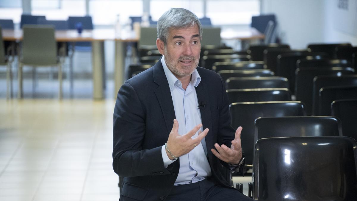 El secretario general de Coalición Canaria (CC), Fernando Clavijo.