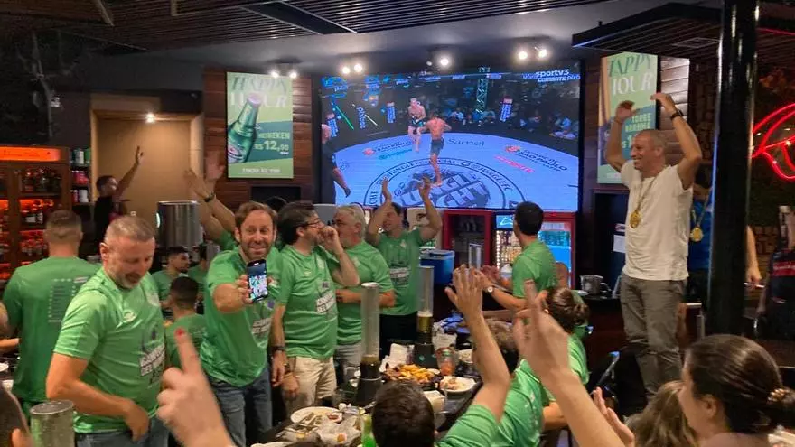 Así fue la fiesta del Palma Futsal en Brasil: Una juerga mundial
