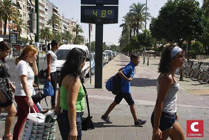 Córdoba alcanza la temperatura máxima de Europa