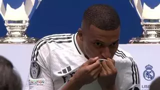 Las mejores imágenes de la presentación de Mbappé