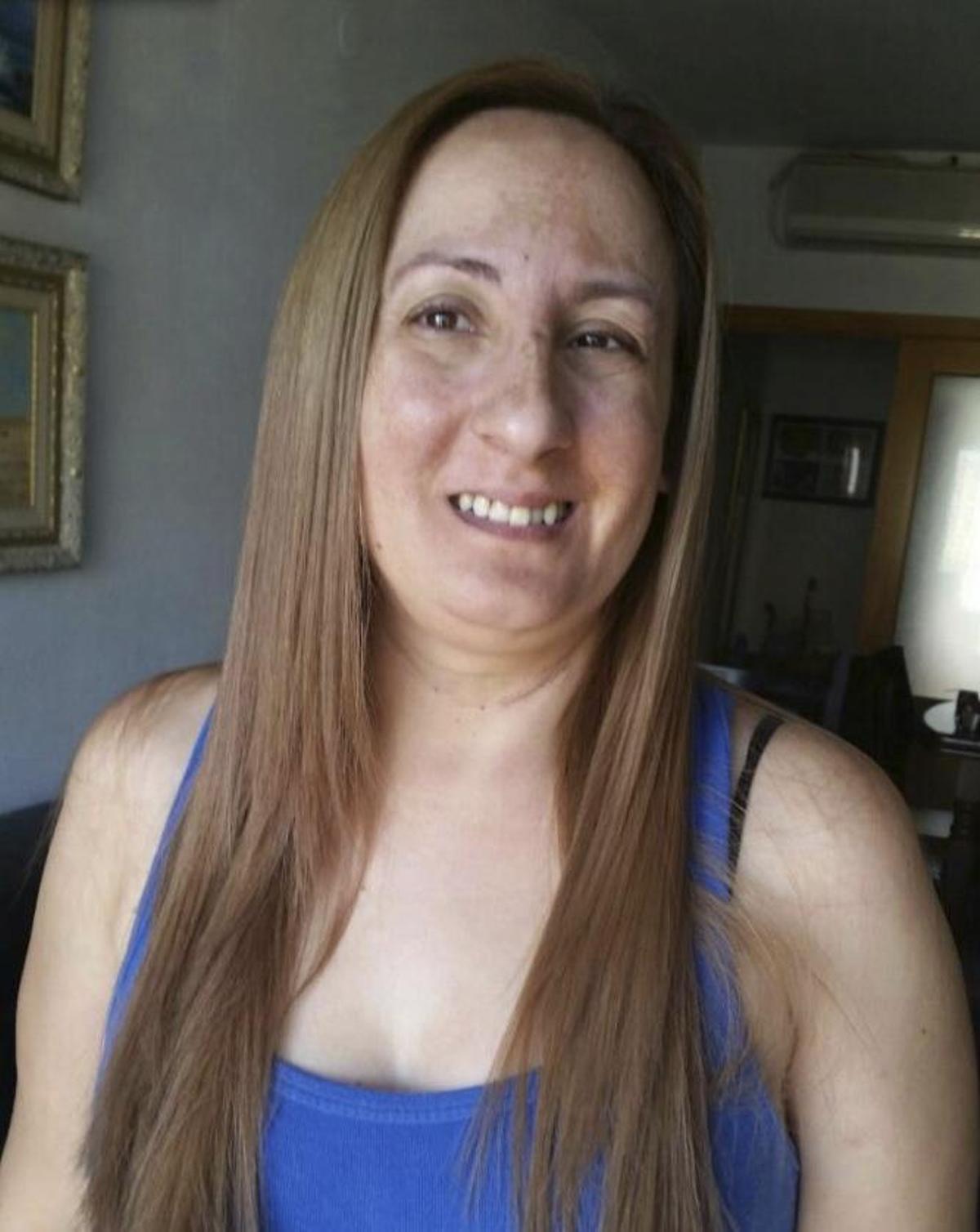 Conchi Martín, vendedora de la ONCE.